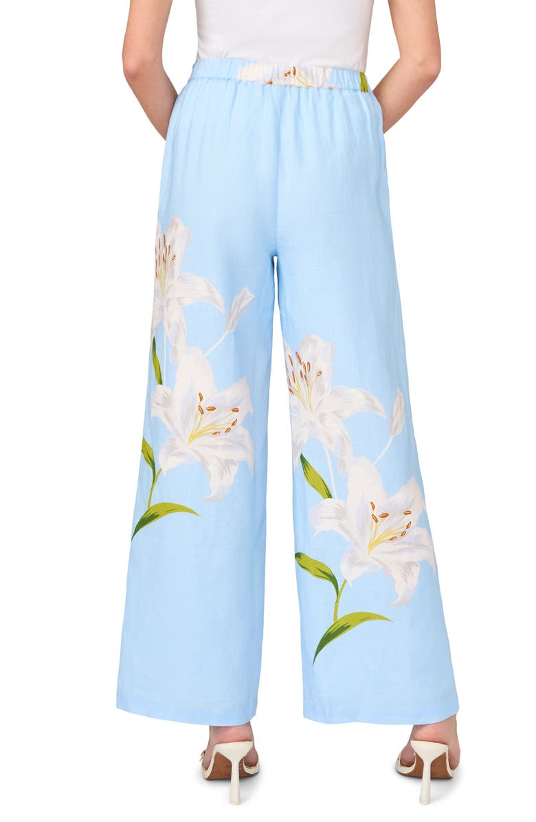 Ted Baker Nicola Wide Leg Pants, Alternate, color, Blue Surf