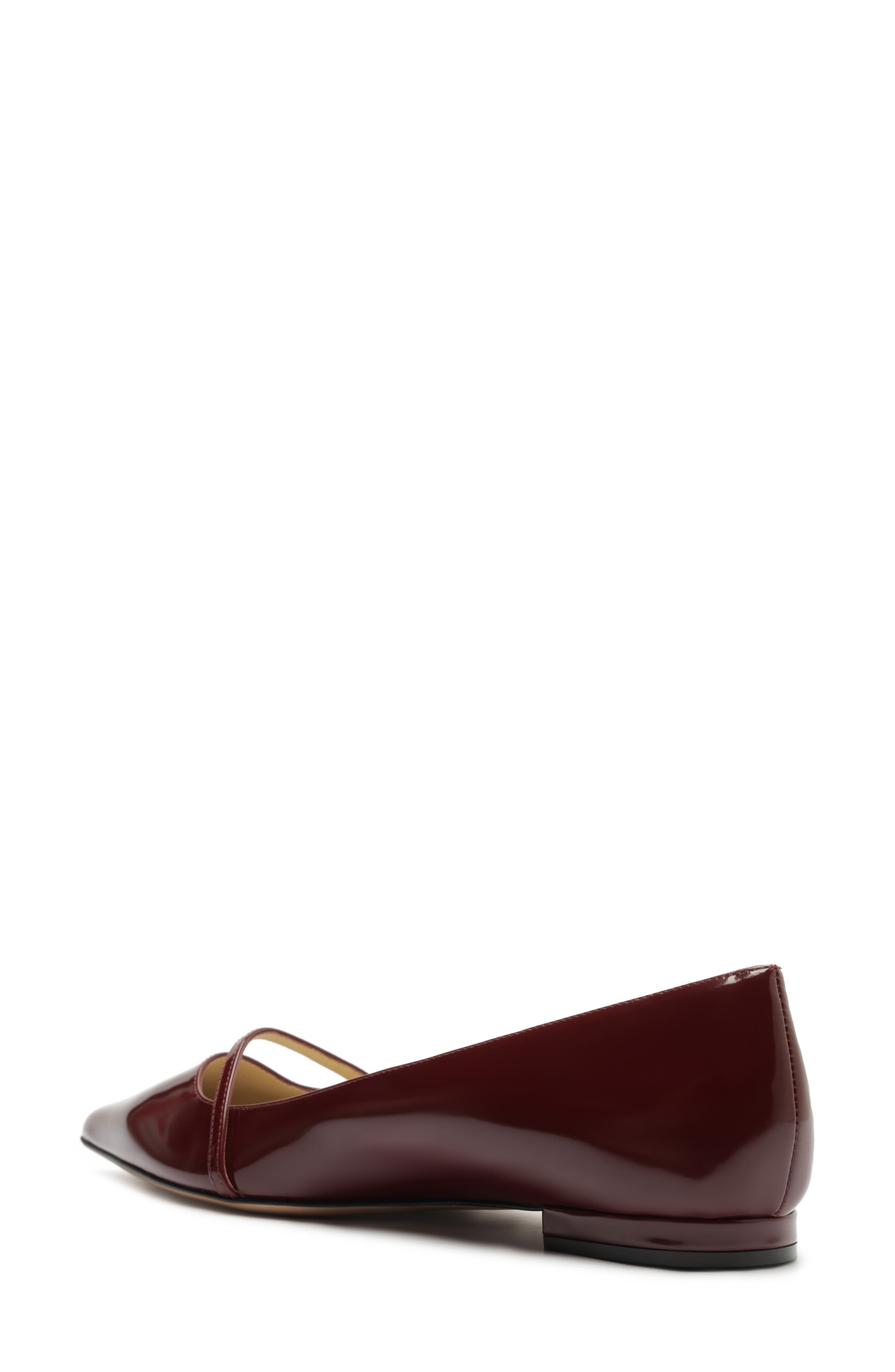 Alexandre Birman Tita Pointed Toe Ballerina Flat, Alternate, color, 