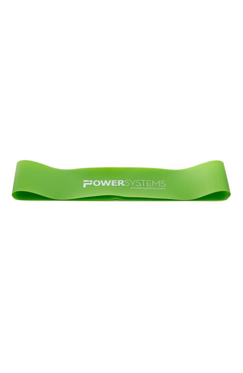 Power system 9" Mini Versa-Loop Bands 10-Pack, Portable Light Resistance Bands, Alternate, color, Lime Green