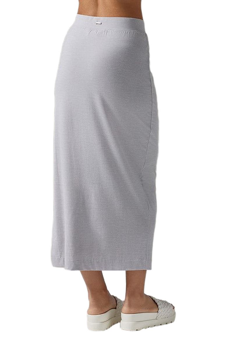 Tavi Brushed Tec Knit Midi Skirt, Alternate, color, Ash