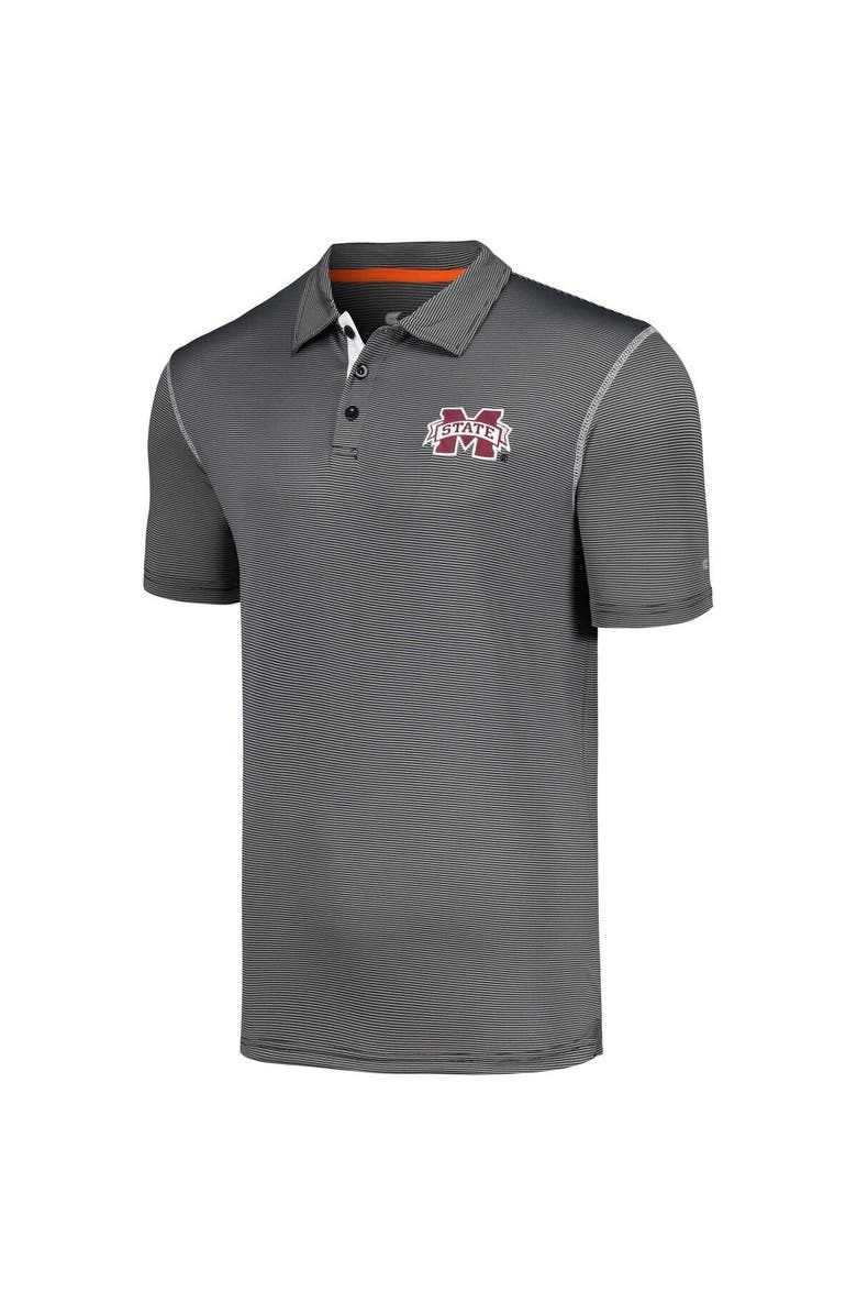 COLOSSEUM Men's Colosseum  Black Mississippi State Bulldogs Cameron Polo, Alternate, color, 