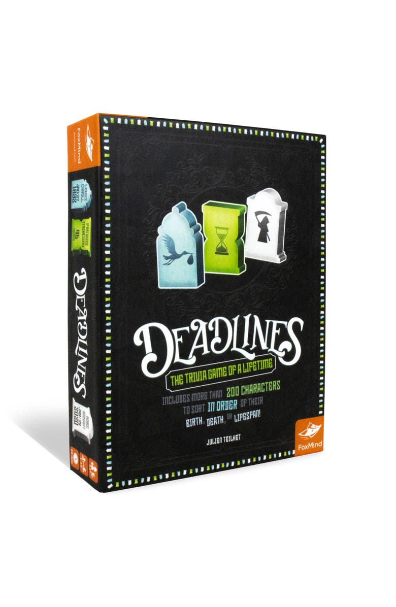 FoxMind Games Card Pop Culture Party Game, Up To 10 Players, Ages 12+, Main, color, Multicolored