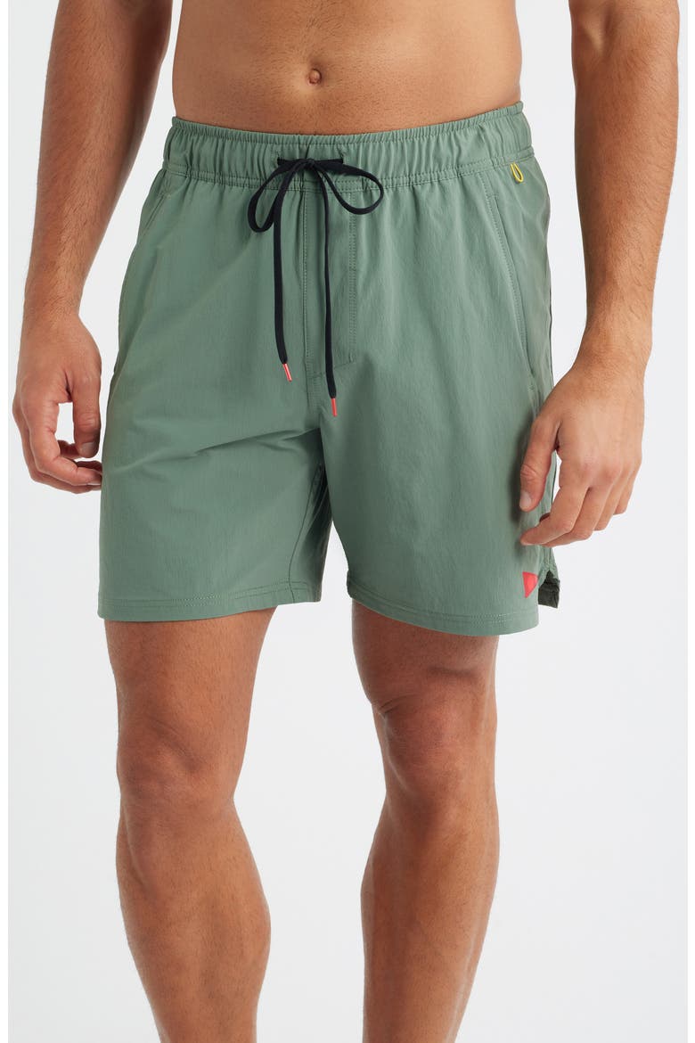 All-Purpose Cordura® Water Repellent Hybrid Shorts, Main, color, DARK SAGE