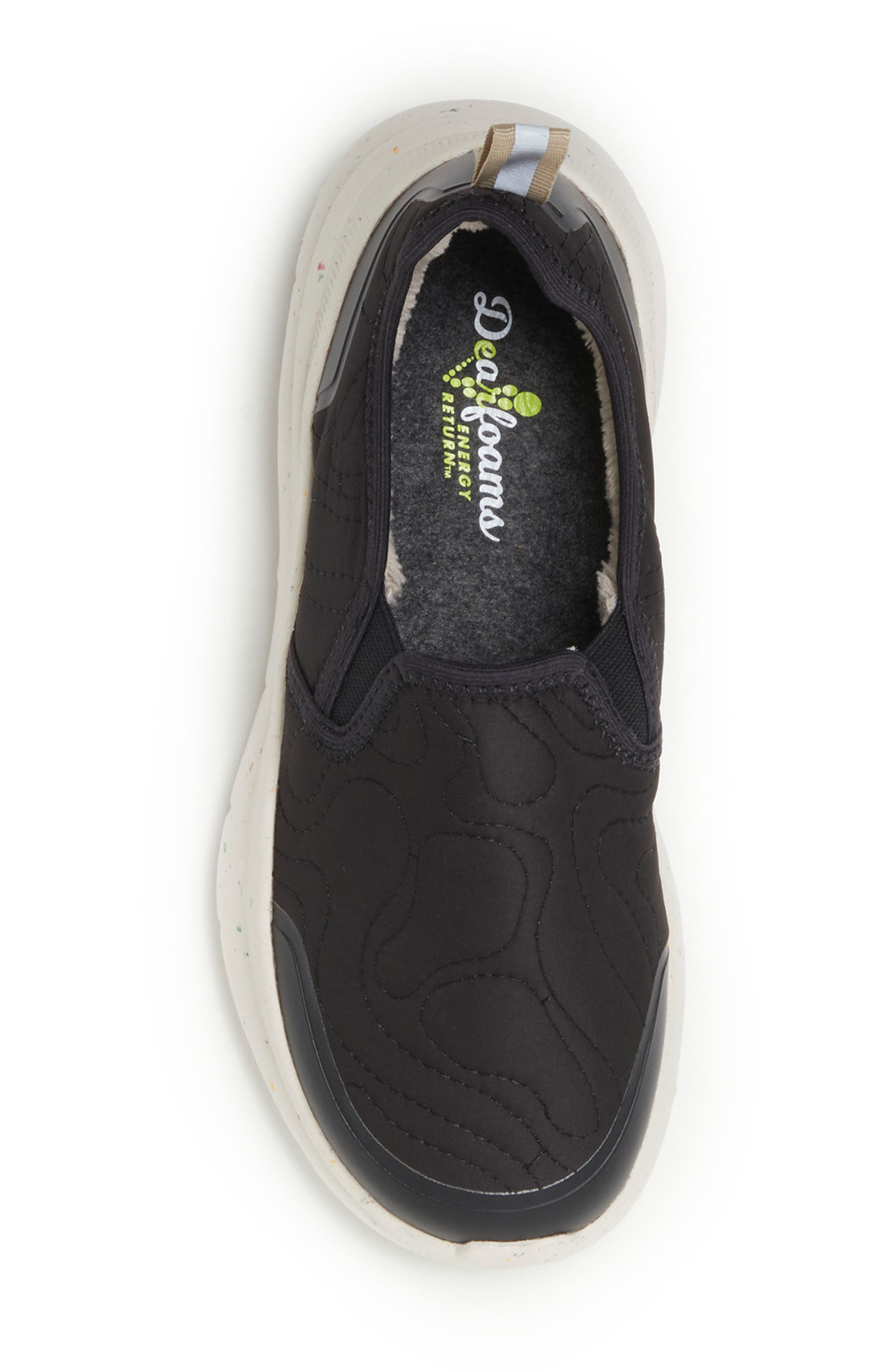 DEARFOAMS Crimson ReGrind Energy Return<sup>®</sup> Slip-On Sneaker, Alternate, color, Black
