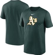 Nike Men's Nike Green Oakland Athletics New Legend Logo T-Shirt