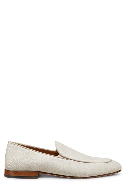 Stuart Weitzman Briggs Loafer In Ivory.