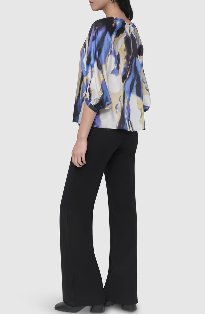 DKNY Asymmetric Neck Top, Alternate, color, 