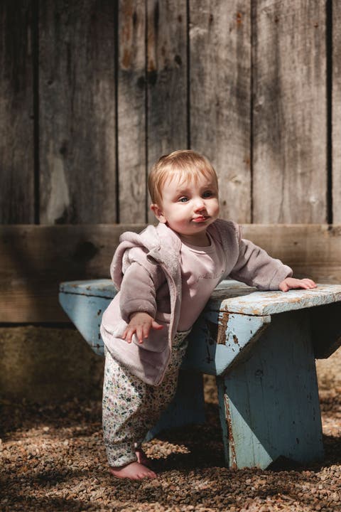 Organic Cotton Long Sleeve Romper (Baby)