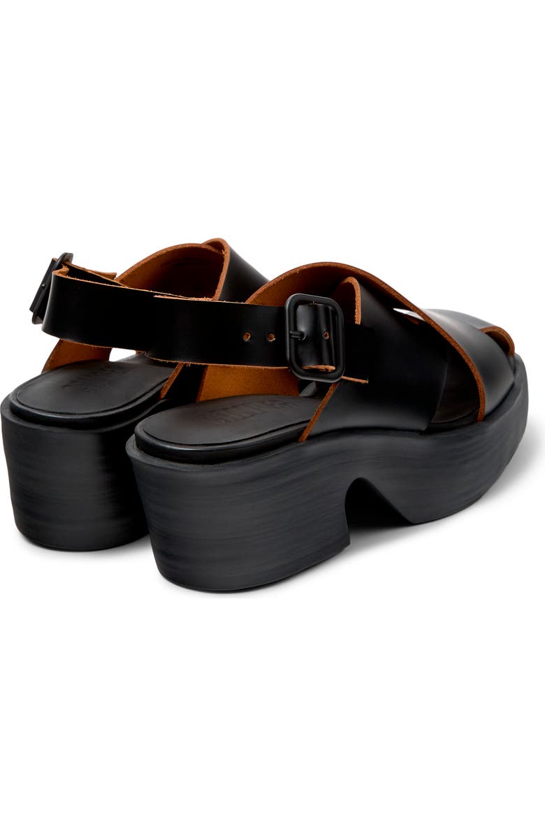 Camper Billie Slingback Platform Sandal, Alternate, color,