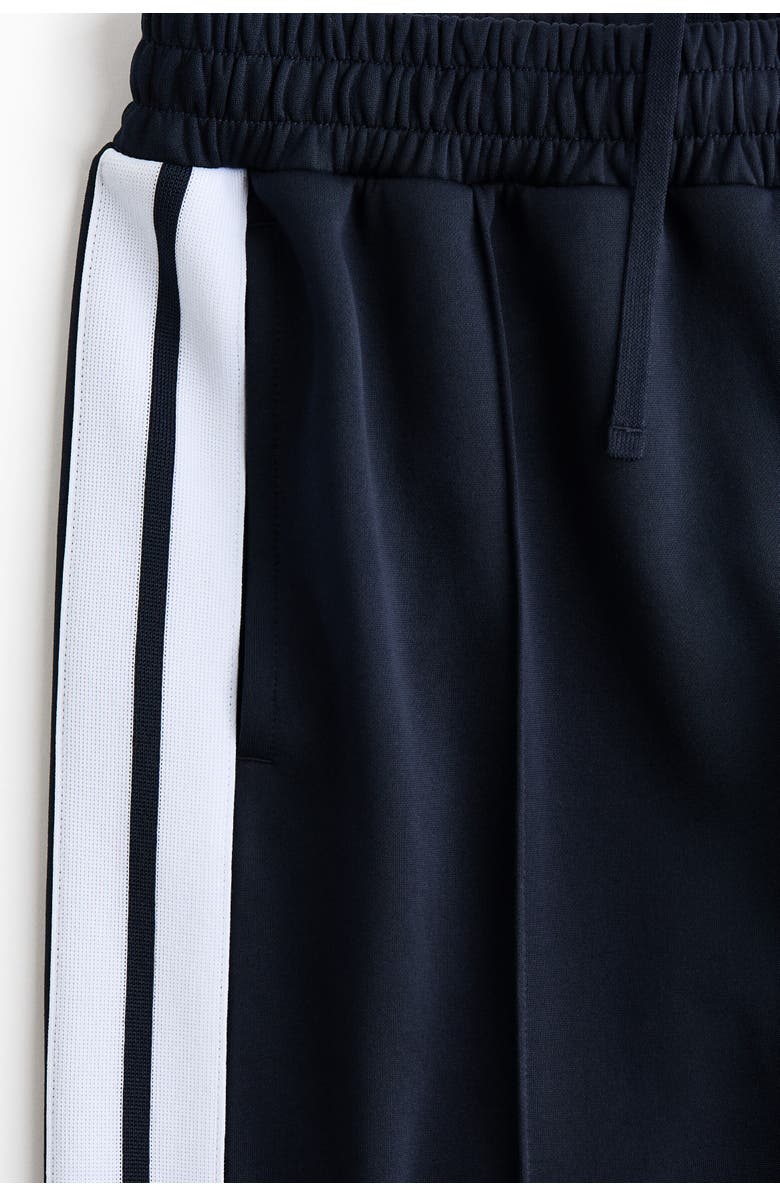 H&M Loose Fit Track Pants With Drymove, Alternate, color, Dark Blue