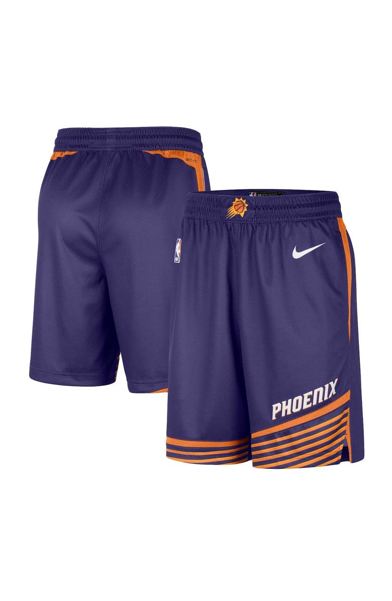 Nike Men's Nike Purple Phoenix Suns Performance Swingman Icon Edition Shorts, Main, color, Purple