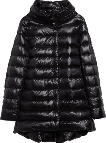 Herno Amelia Water Resistant High-Low Down Jacket | Nordstrom Herno Amelia Water Resistant High-Low Down Jacket | Nordstrom