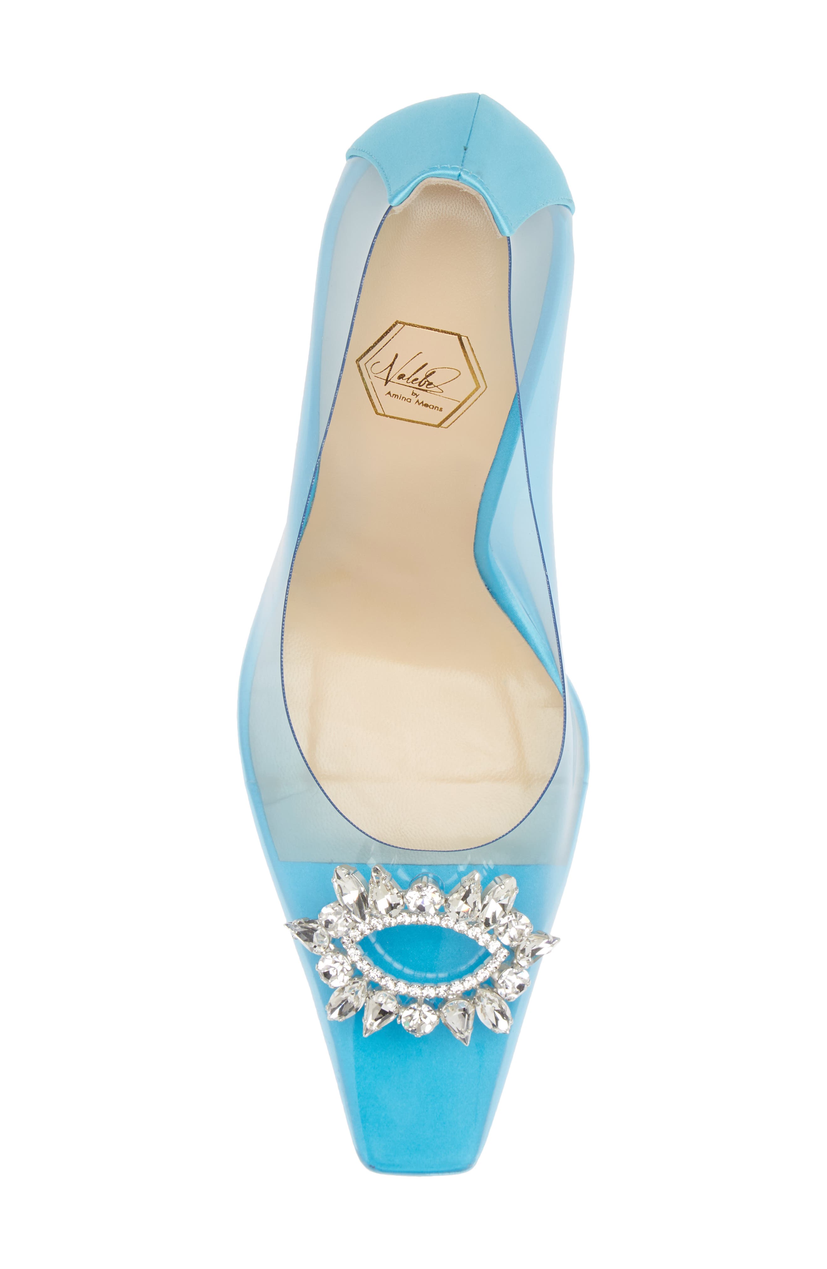 Nalebe Aurum Crystal Embellished Pump, Alternate, color, 