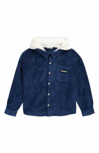 Kids' Classic Logo Corduroy Oversized Shirt