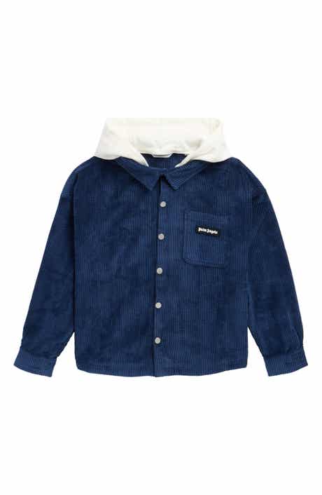 Kids' Classic Logo Corduroy Oversized Shirt