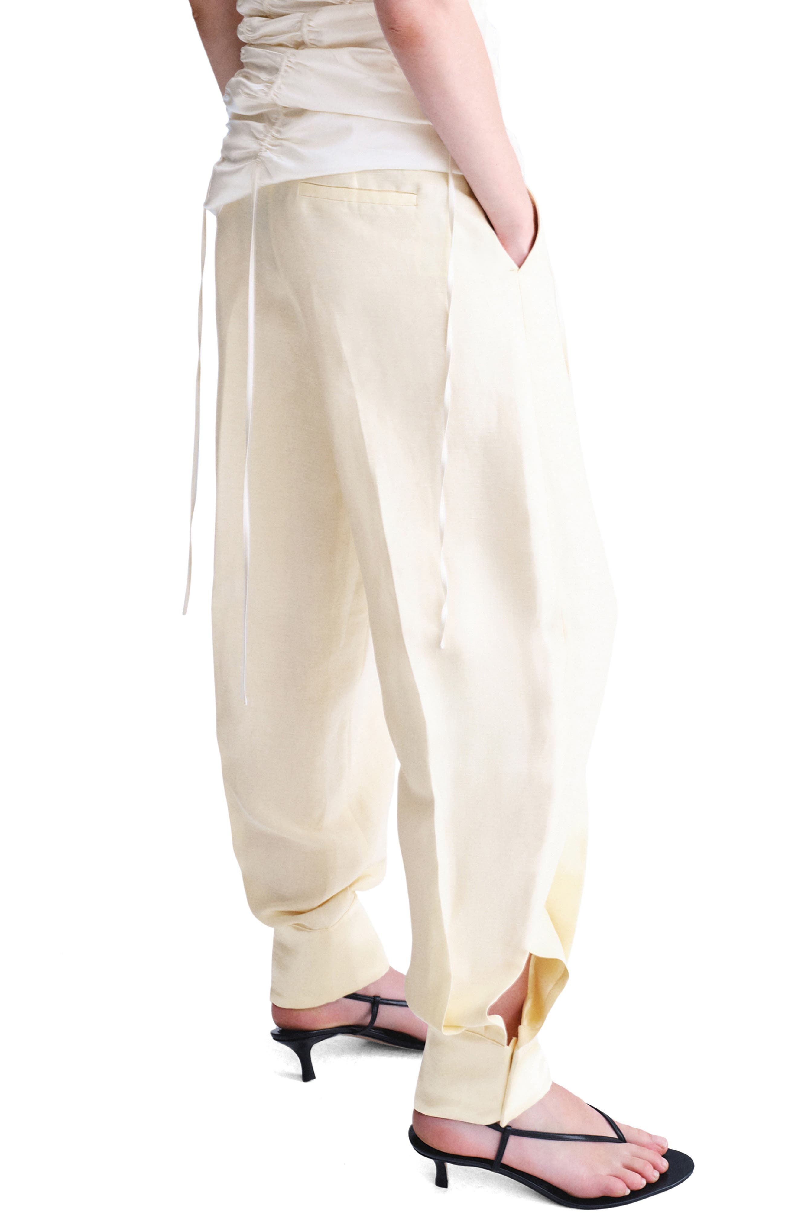 Satin Balloon Pants - image 2