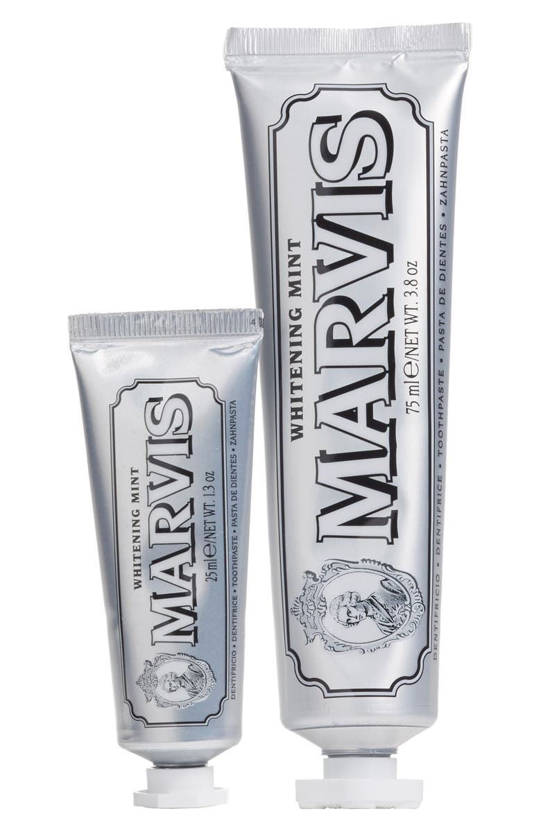 C.O. Bigelow <sup>®</sup> 'Marvis' Whitening Mint Toothpaste Duo, Main, color, 