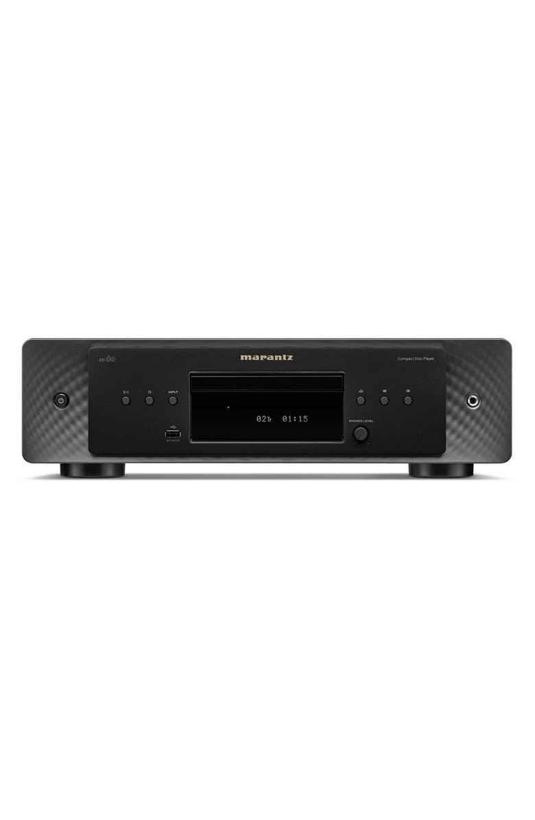 Marantz CD 60 CD Player, Main, color, Black