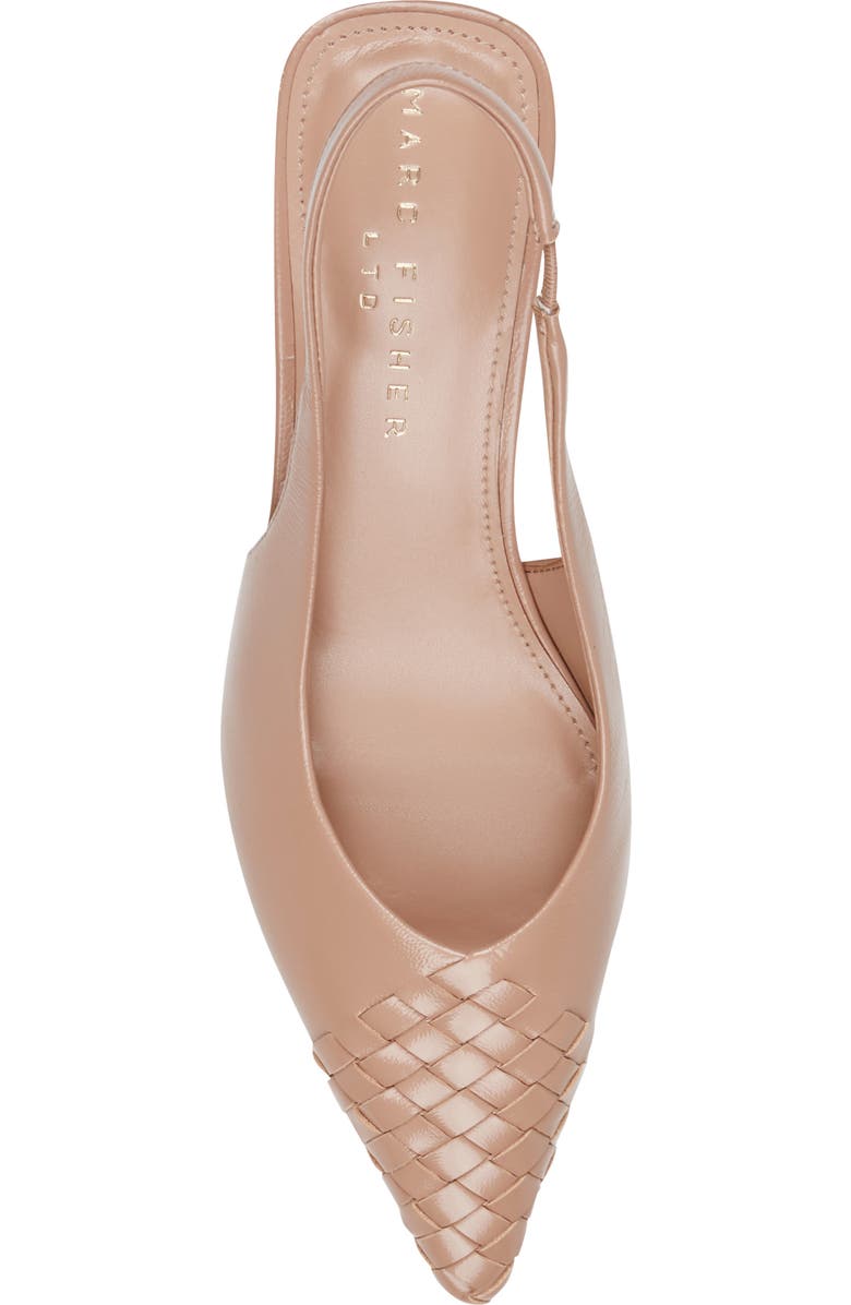 Marc Fisher LTD Rilly Slingback Pump, Alternate, color, Natural