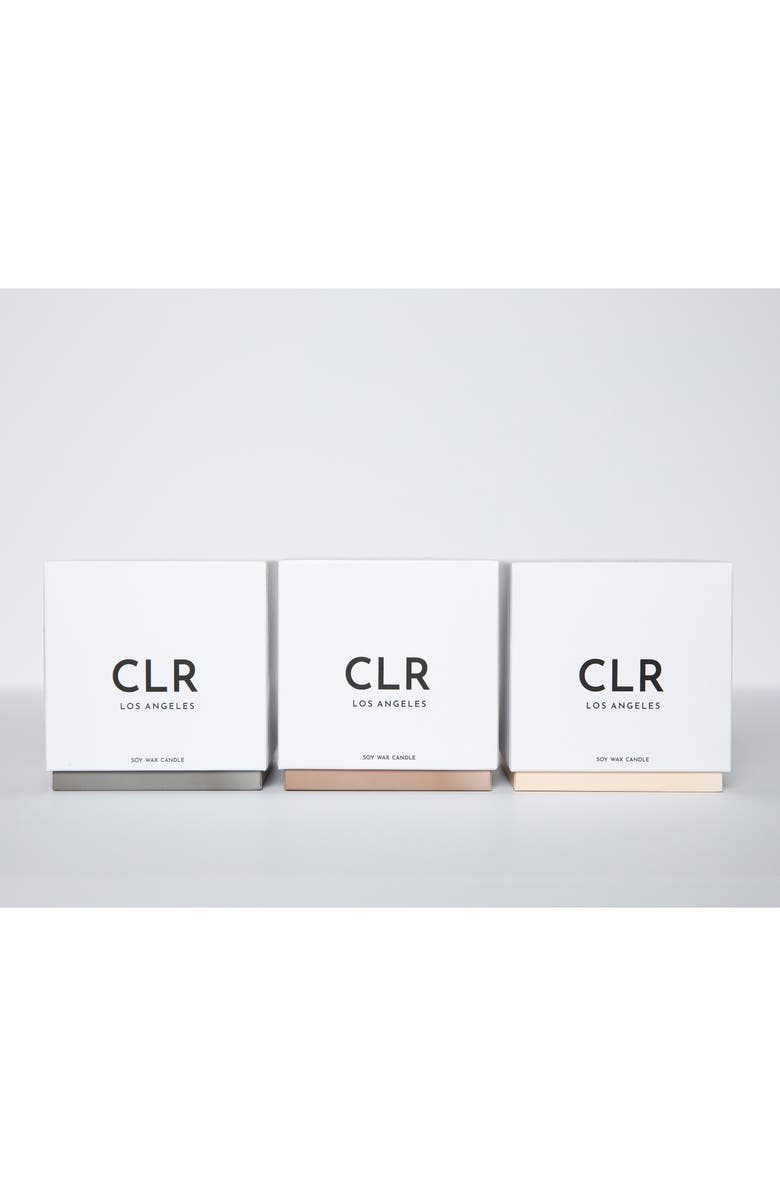 CLR Grey Soy Wax Candle, Alternate, color, Grey