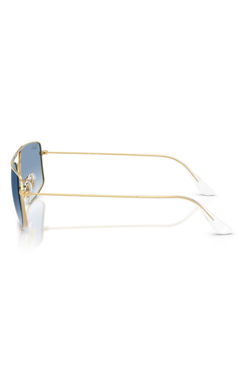 Ray-Ban 59MM EXPLORER 3 SQUARE, Alternate, color, Arista / Clear Gradient Blue