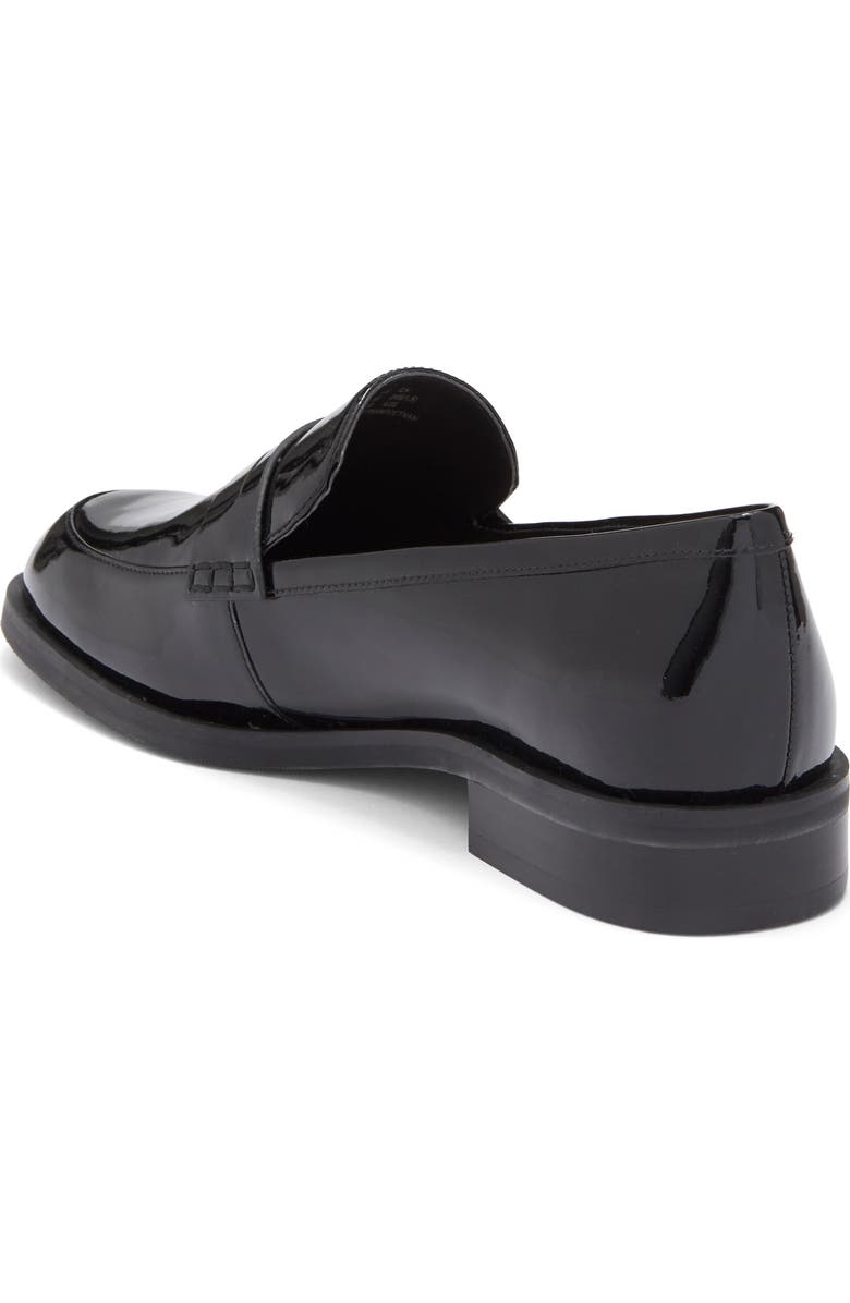 Stuart Weitzman Emi Penny Loafer, Alternate, color, Black/ Black