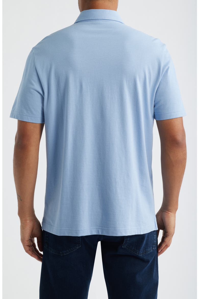 Eagle Stretch Cotton Polo, Alternate, color, LAKESIDE
