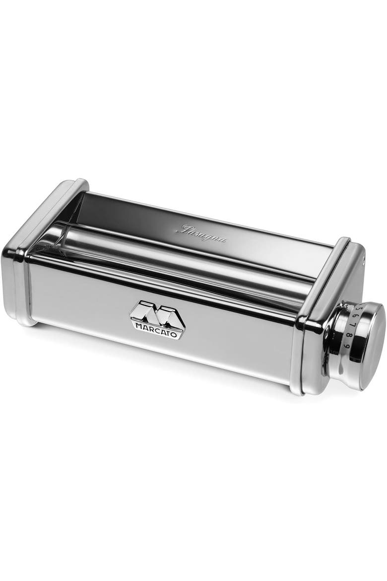 Lasagna Accessory Attachment for Atlas 150 Pasta Maker, Main, color, Silver