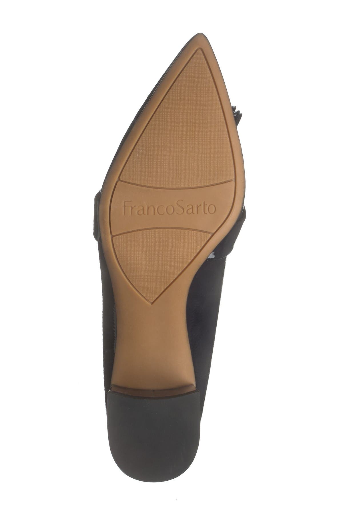 Franco Sarto Gila Pointed Toe Tassel Pump, Alternate, color, 