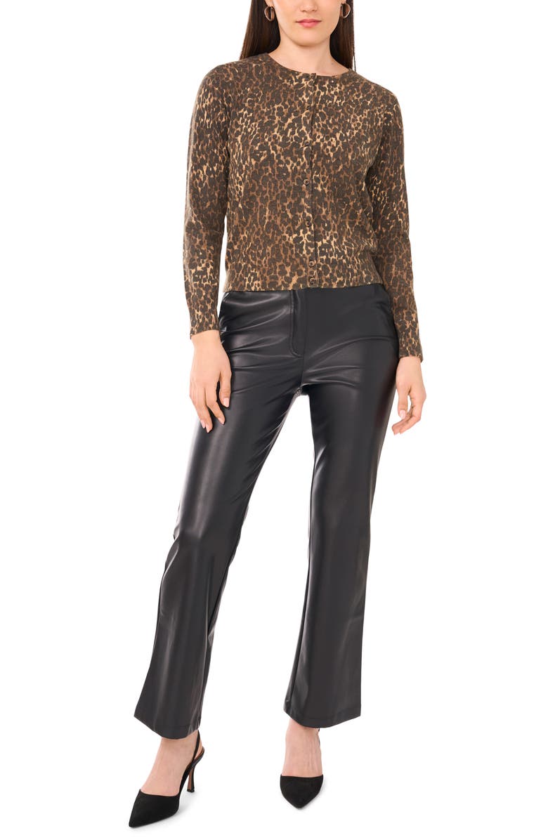 Leopard Print Cardigan