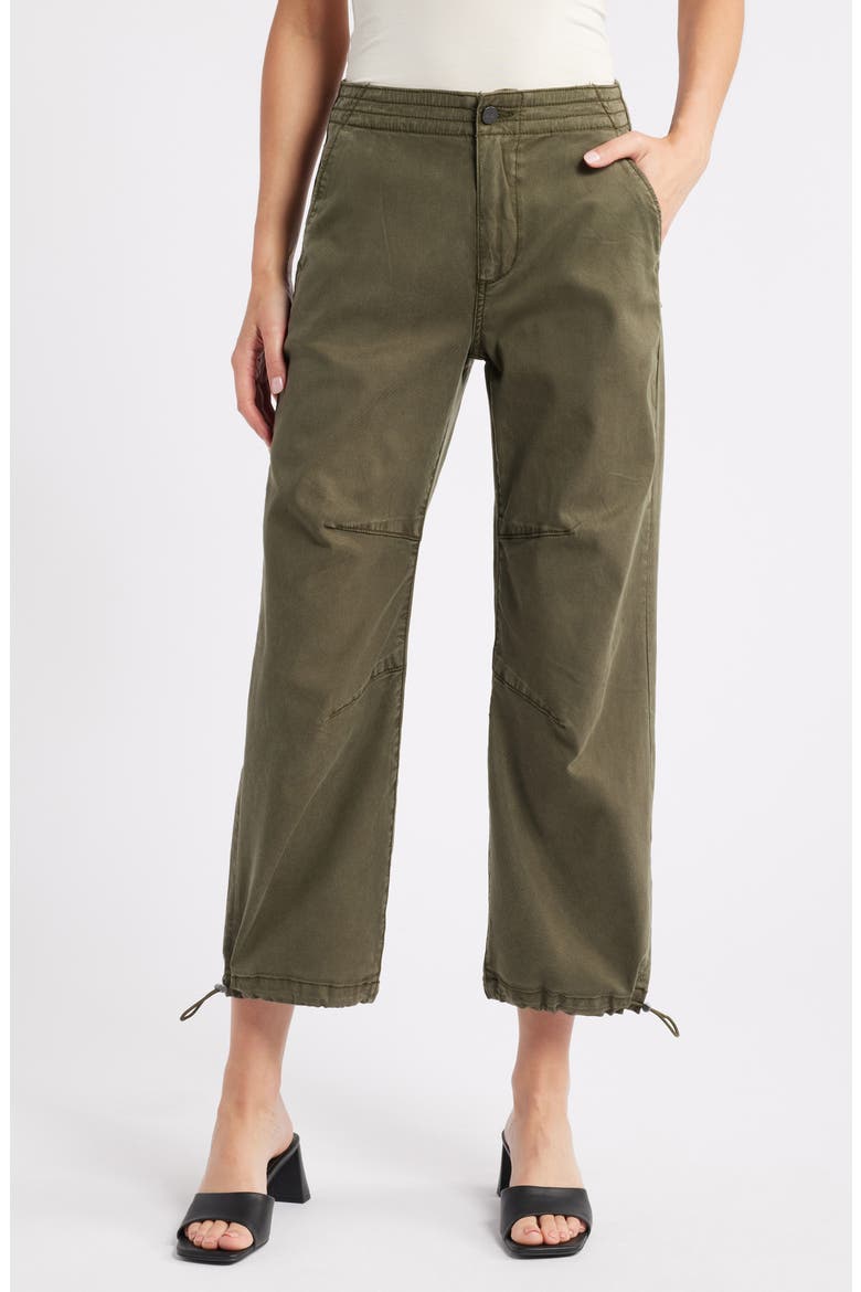 Reid Ankle Straight Leg Jogger Pants, Main, color, VFRSTRGRN