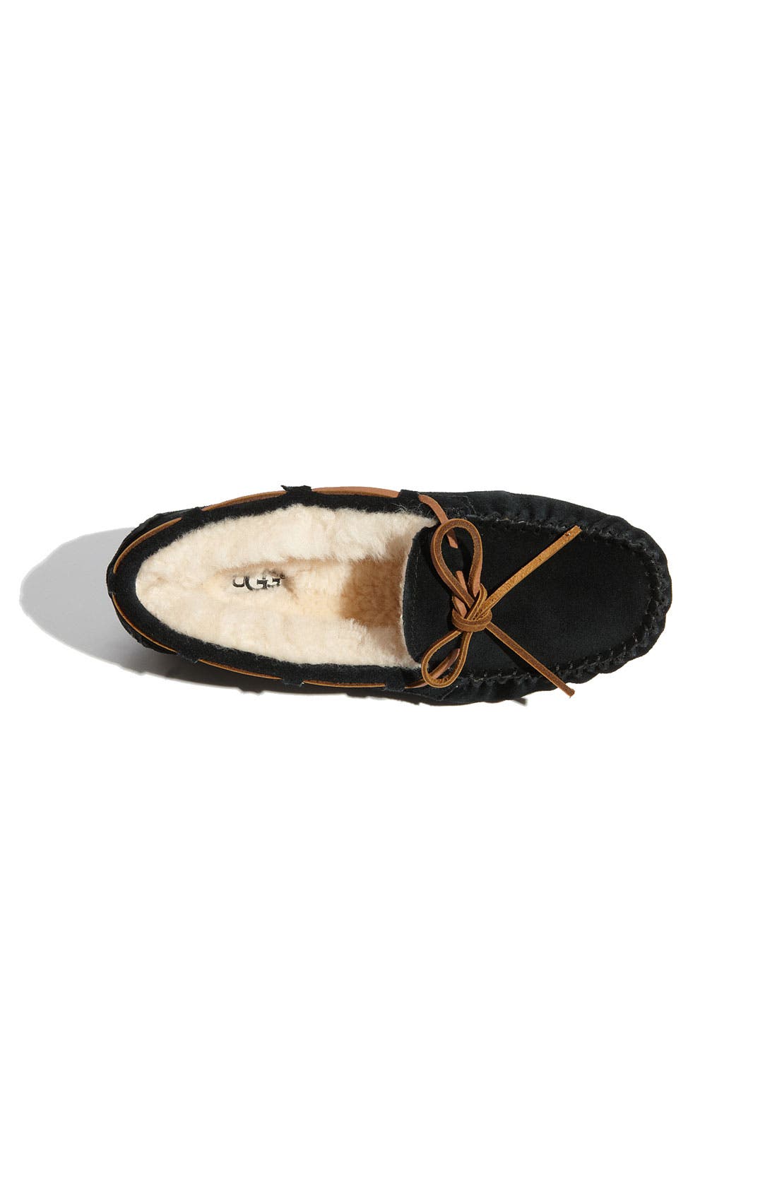 Dakota Slipper, Alternate, color, BLACK