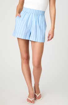 French Connection Lorenzo Stripe Cotton Shorts