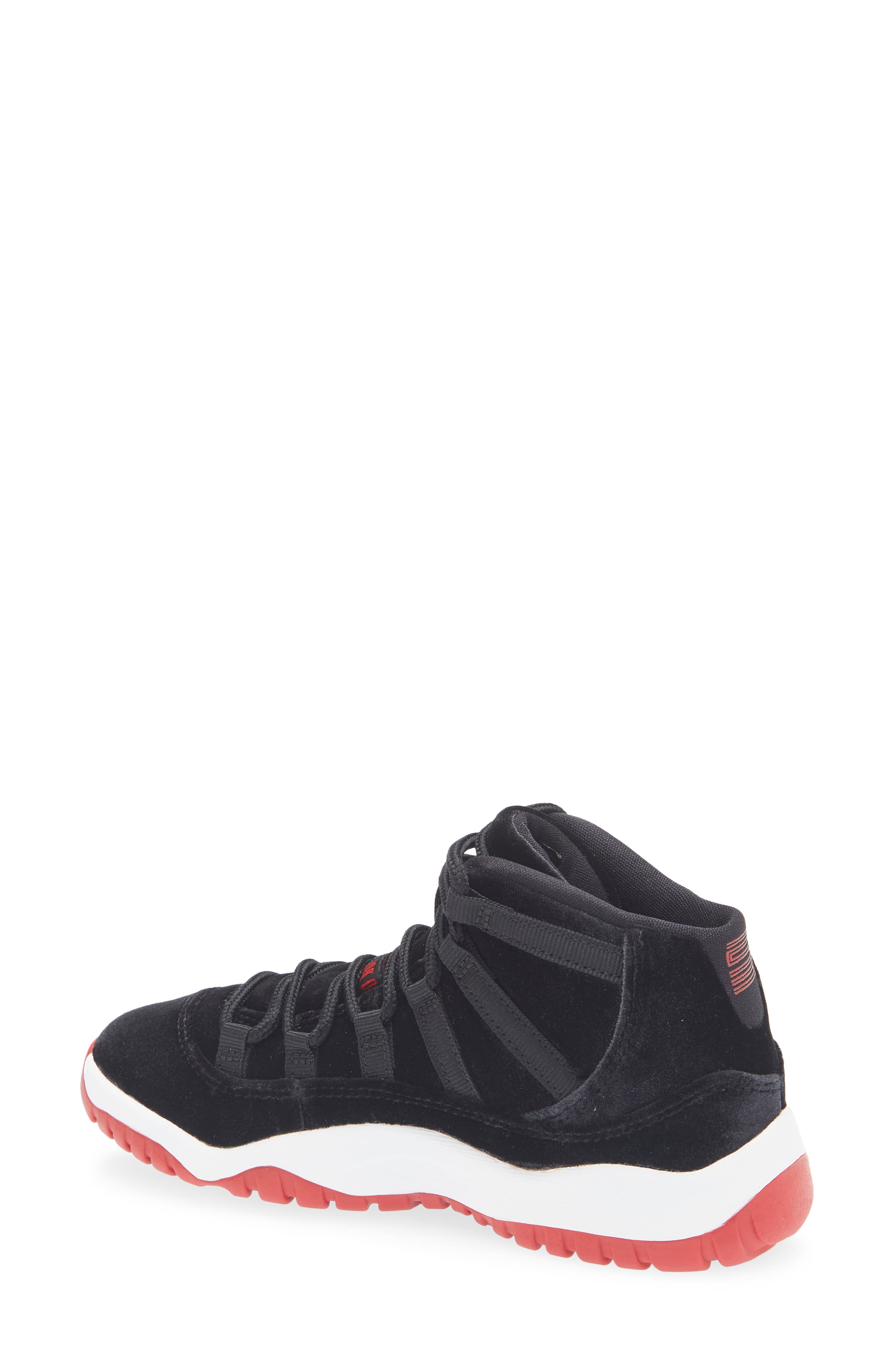Jordan Kids' Jordan 11 Retro Low Sneaker, Alternate, color, Black/ Gym Red/ White