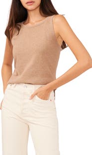 Vince Camuto Back Cutout Sweater Tank