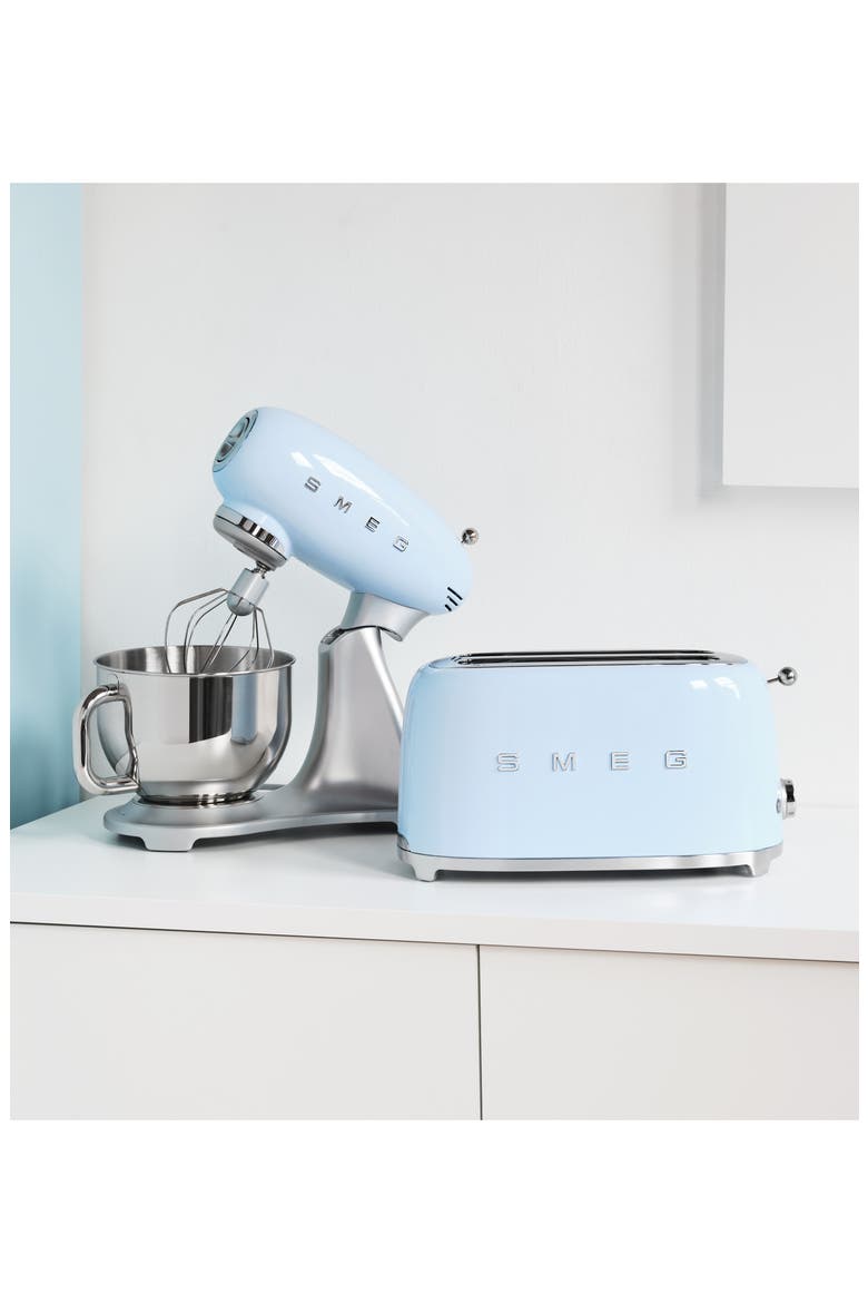 50s Retro Style Four-Slice Toaster, Alternate, color, PINK