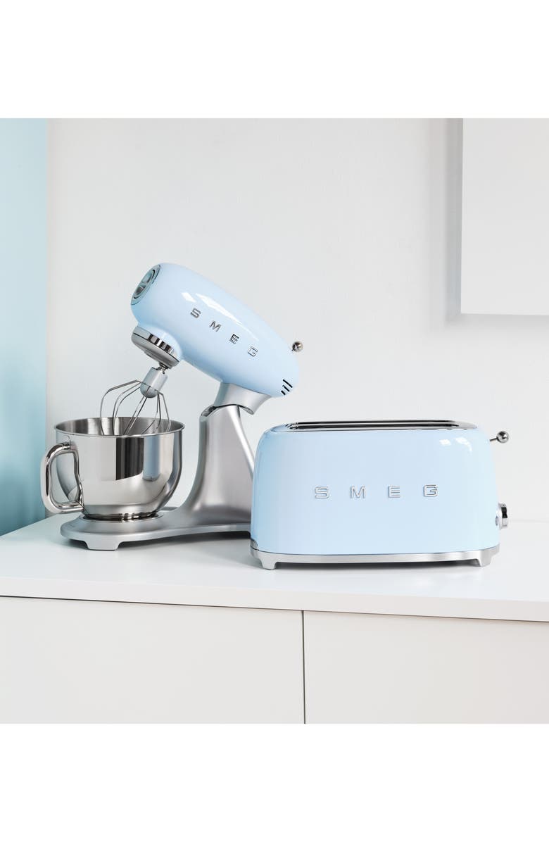 smeg 50s Retro Style Four-Slice Toaster, Alternate, color, White
