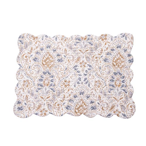 C & F Home C&f Home Selma Placemats Set Of 6, 13" X 19" In Yellow