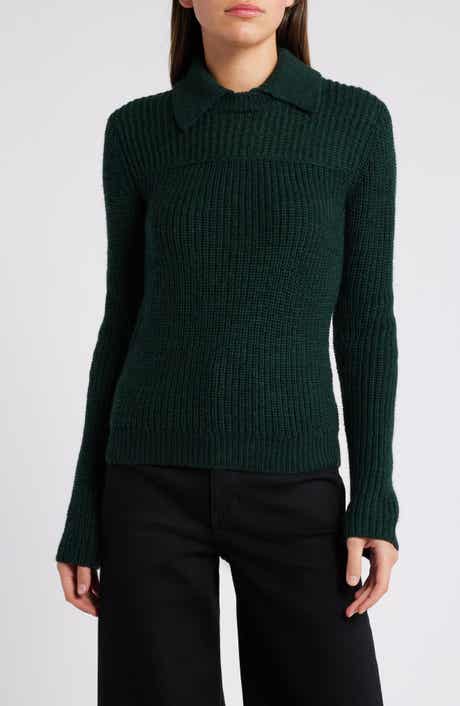 rag & bone Madix Wool & Alpaca Blend Sweater Polo