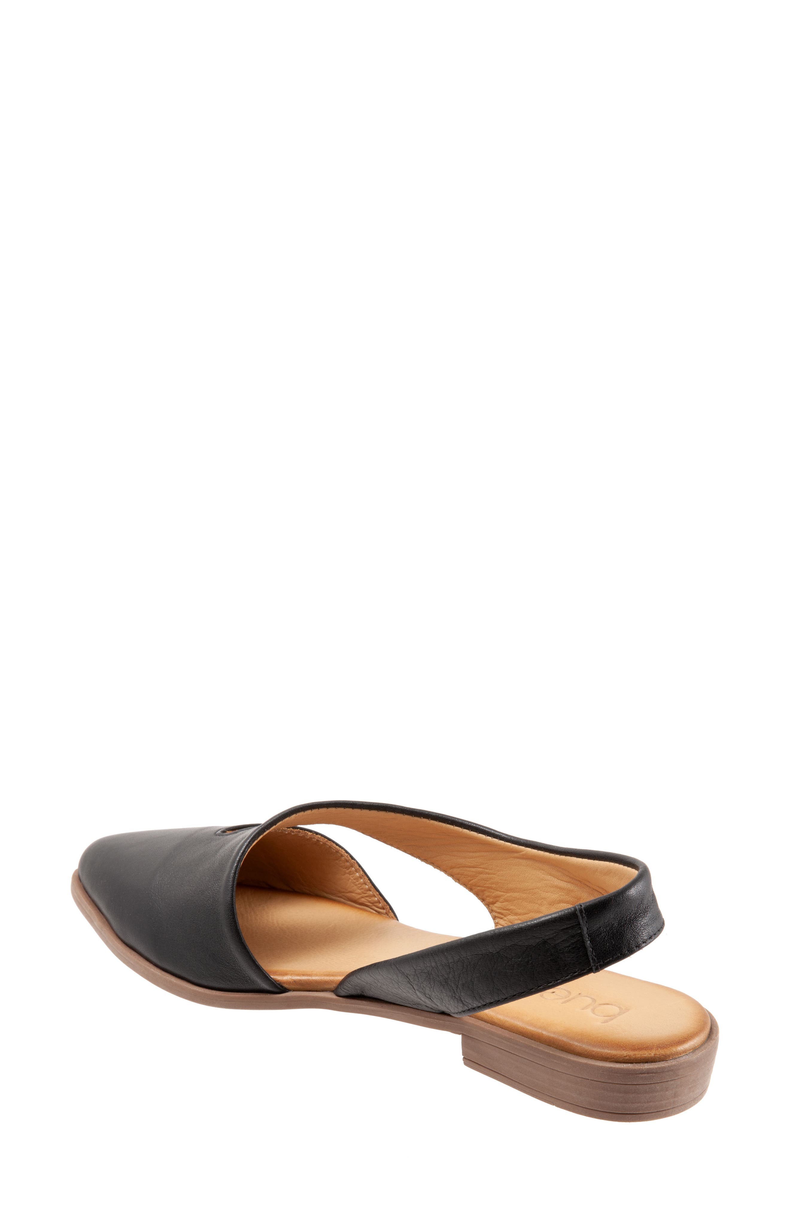 Bueno Bianca Pointed Toe Slingback Flat, Alternate, color, 