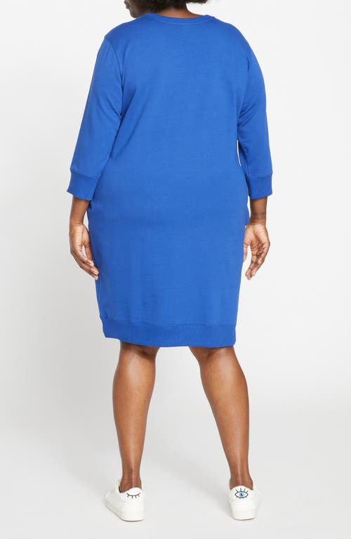 Universal Standard Misa Tie Front Dress In Lapis