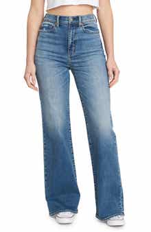 DAZE Far Out High Waist Wide Leg Jeans