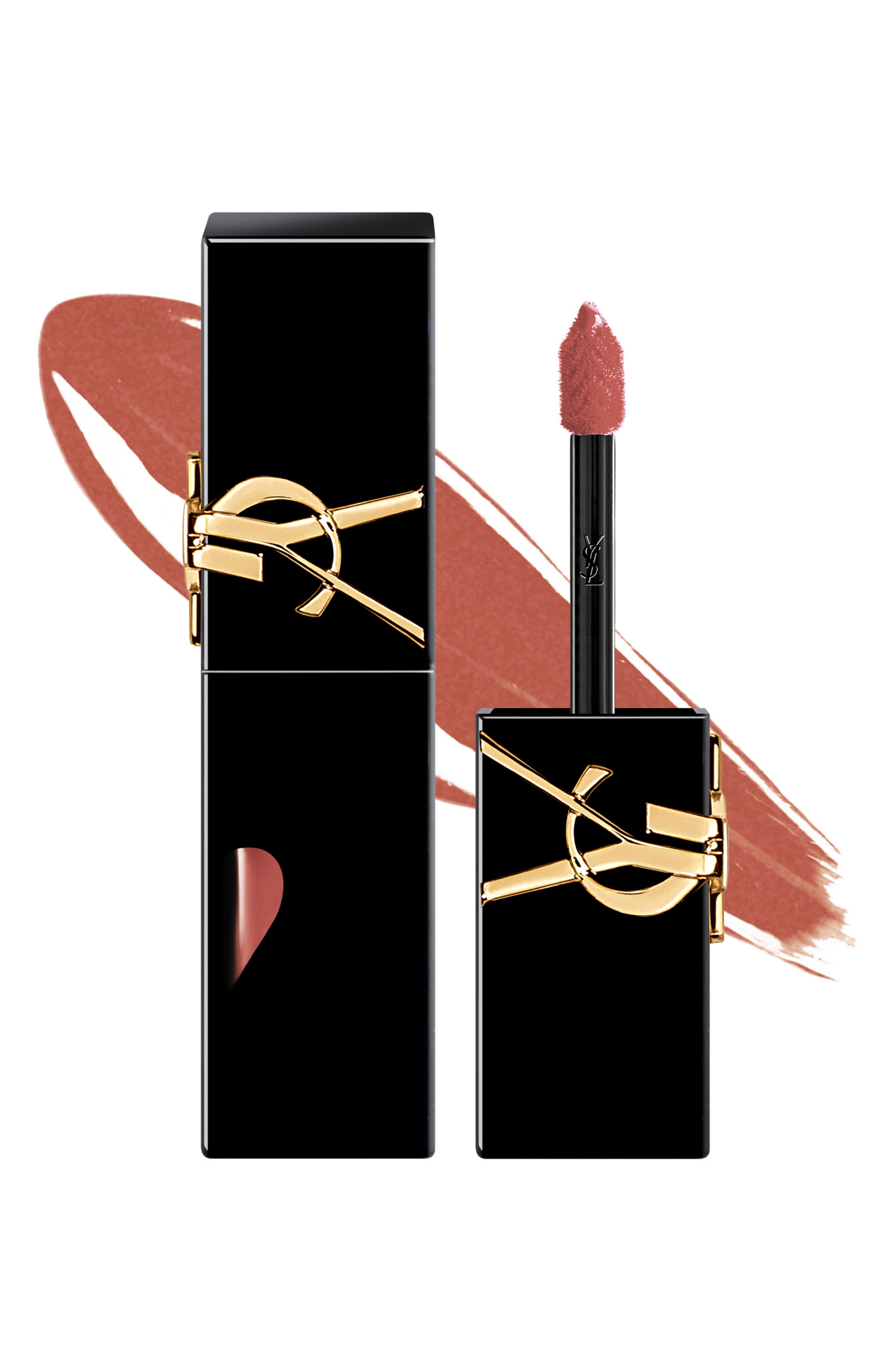 Yves Saint Laurent The Inks Vinyl Cream High Shine Lip Stain in 610 Nude Champion 