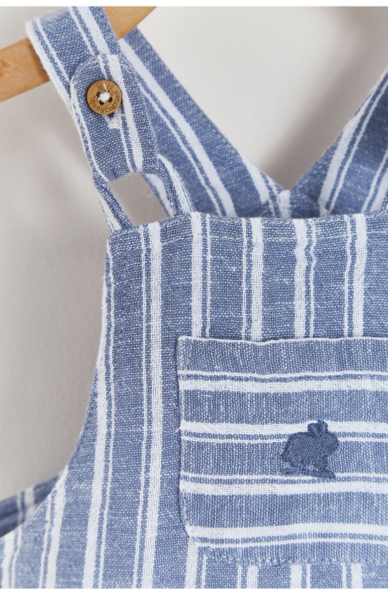 Babycottons Premium Cotton Rani Overall for Infant, Alternate, color, Blue