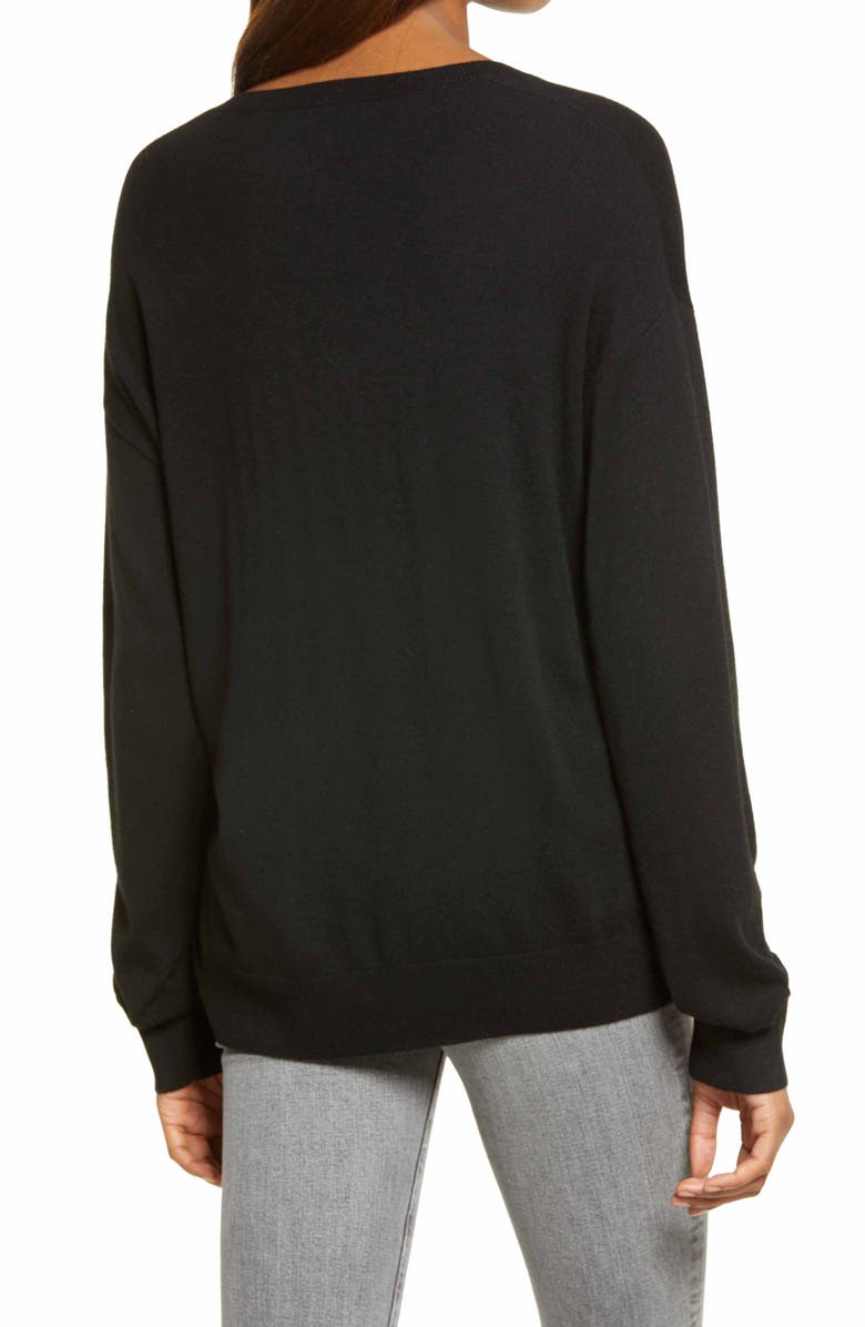 Treasure & Bond V-Neck Sweater, Alternate, color, 