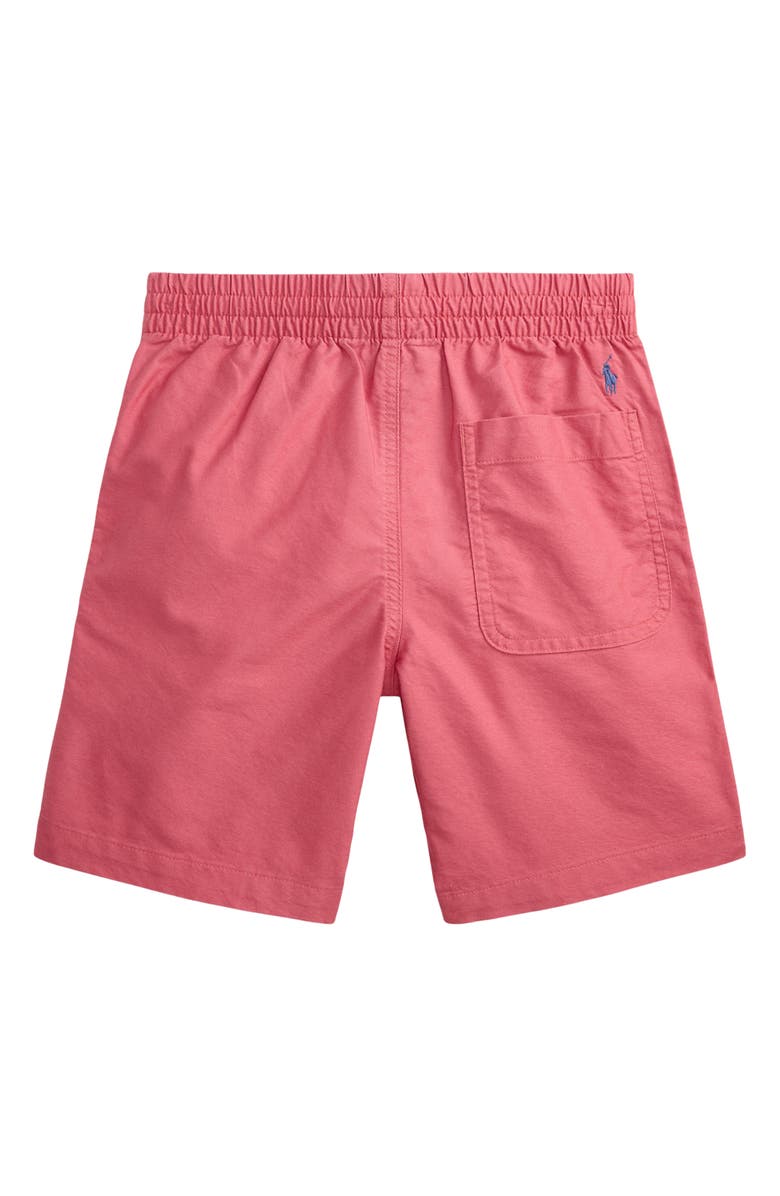 Polo Ralph Lauren Kids' Classic Polo Bear Cotton Oxford Shorts, Alternate, color, Adirondack Berry