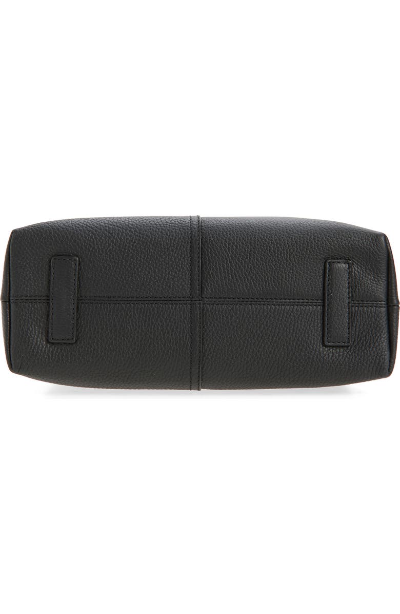 Strathberry Lana Leather Hobo Bag, Alternate, color, Black