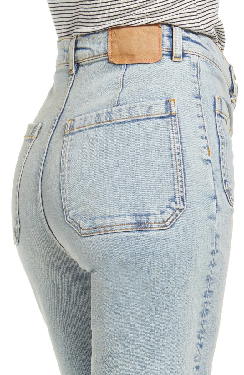 JEANERICA St. Monica High Waist Flare Jeans, Alternate, color, Vintage 82