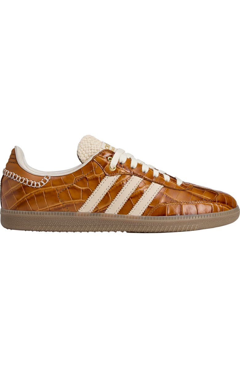 ADIDAS X WALES BONNER x Wales Bonner Gender Inclusive Samba Croc Embossed Leather Sneaker, Alternate, color,