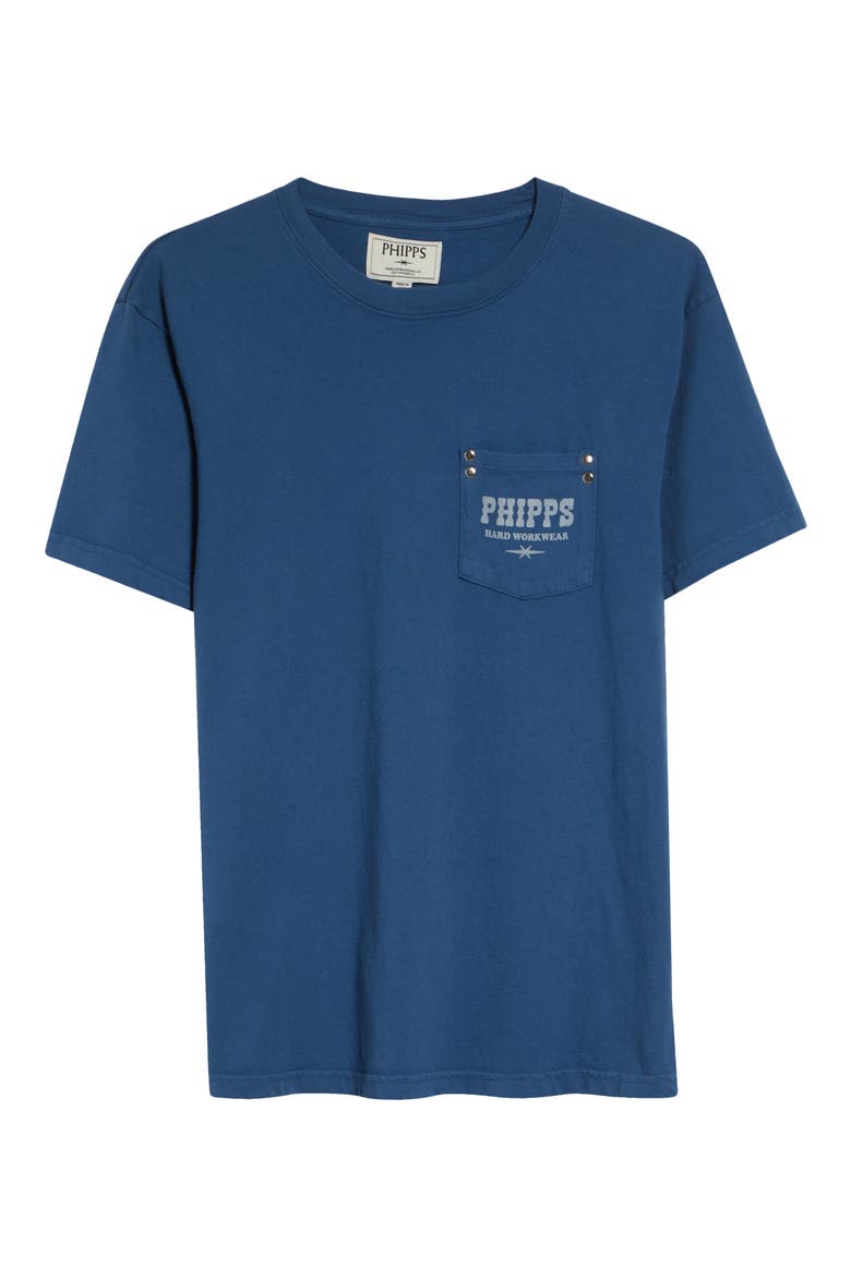 Hard Workwear Pocket Graphic T-Shirt, Alternate, color, SHOP BLUE